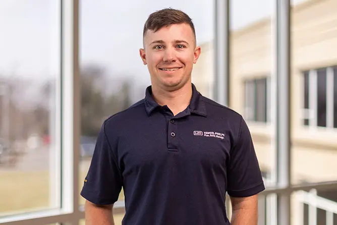 Colten, SEMO alum, smiles as he shares why future employers hire SEMO graduates because of their career readiness and workforce preparedness.