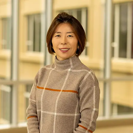 Claire Cho smiles for her University headshot