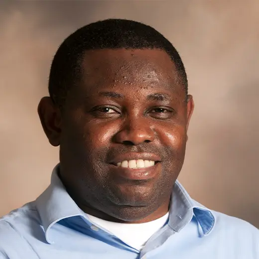 Professional headshot for Dr. Emmanuel Thompson, mathematics professor at SEMO. 