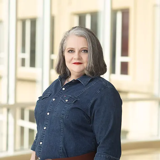 Professional headshot for Dr. McMillan, chair and professor in the Department of Management at SEMO who provides excellent faculty mentorship and support.