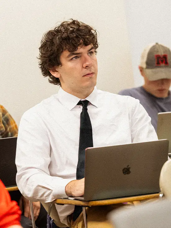 SEMO students in a math class preparing for math heavy careers.
