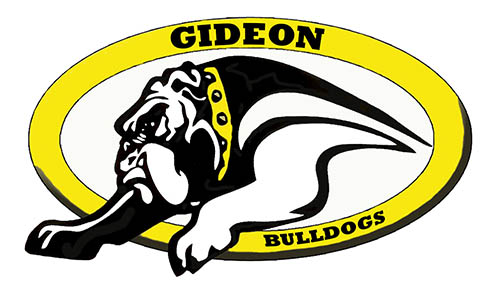 gideon schools logo featuring a bulldog