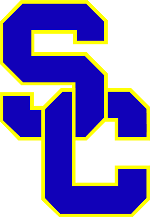 scott city schools logo - a blue S and C interlocked