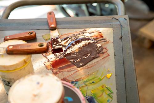 Print material used at Catapult Print on March 19, 2021, at Southeast Missouri State University in Cape Girardeau, Missouri. 