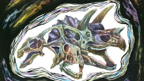 Printmaking work by Torrey Gleason created while at Southeast Missouri State University. 