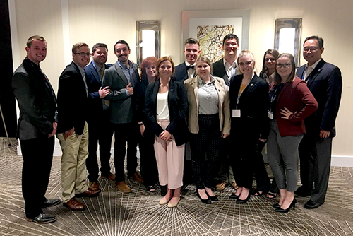 Southeast marketing students attend the 2019 Collegiate DECA Conference and Competition. 