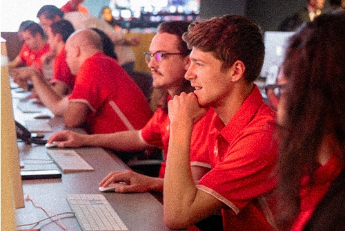 Cyber defense student at SEMO 