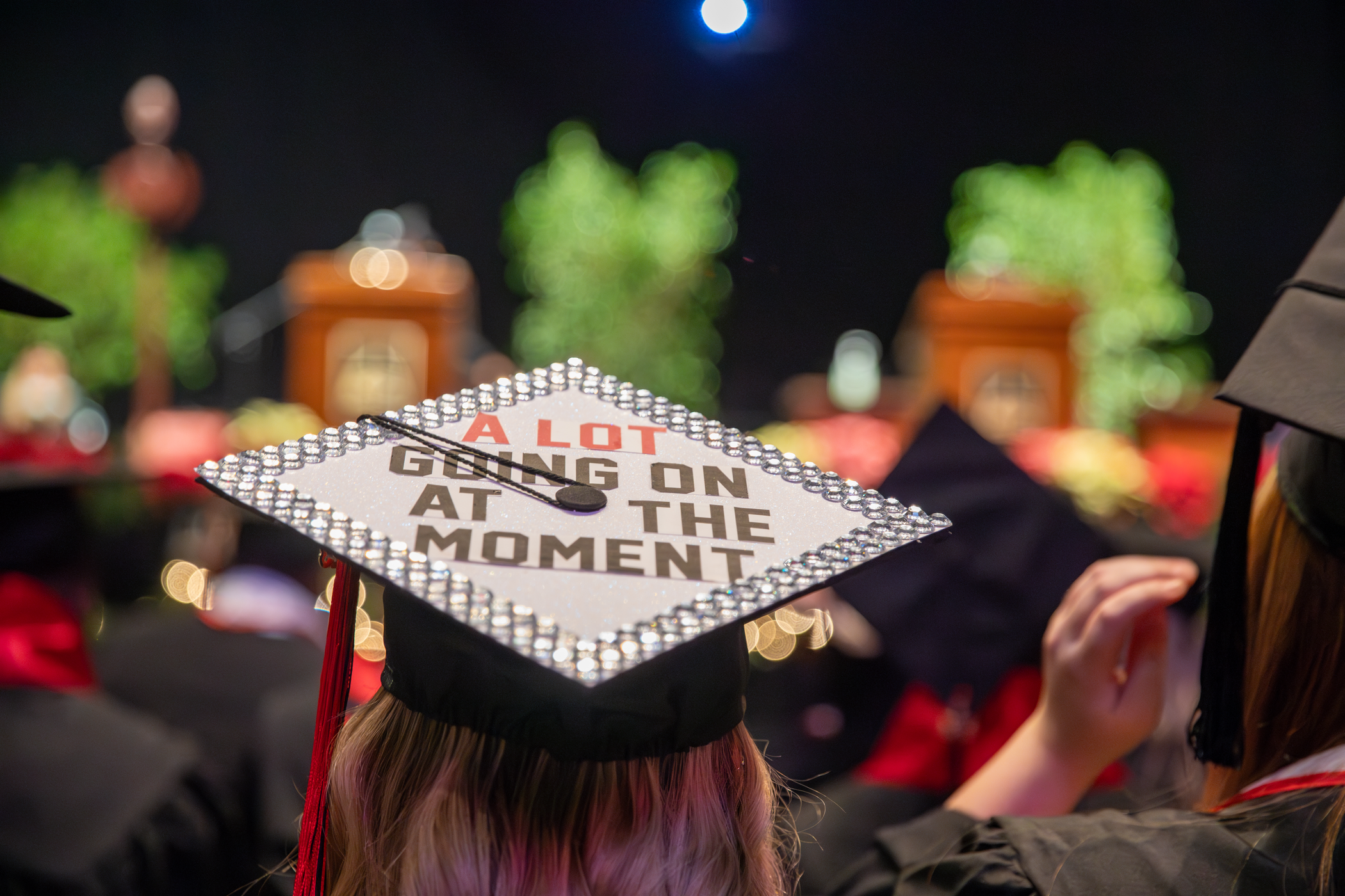 "A lot going on at the moment."