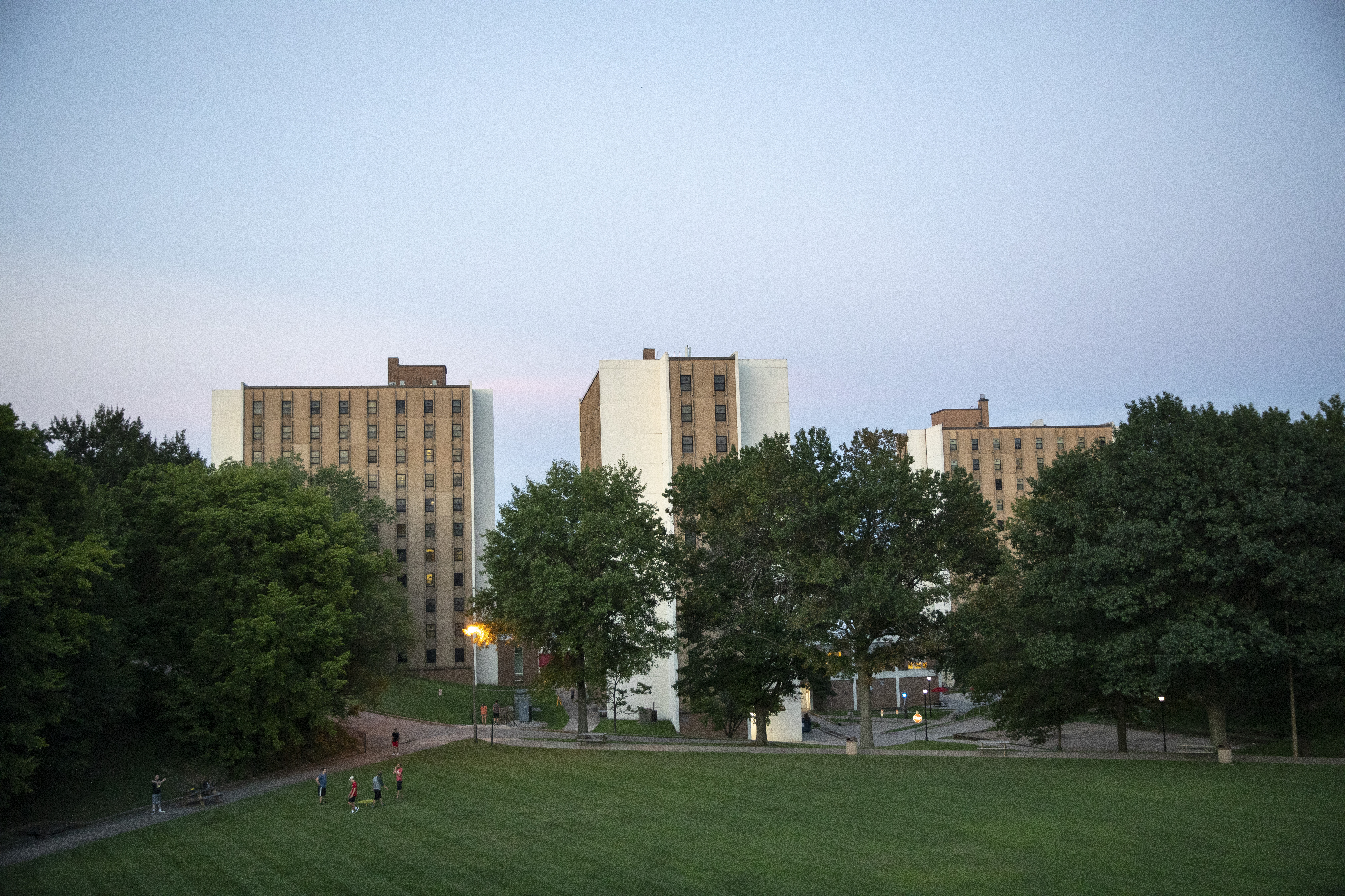 Towers the on campus dorms
