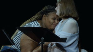 Kennedee Nash performs during the Landford Wilson New Playwriting Festival