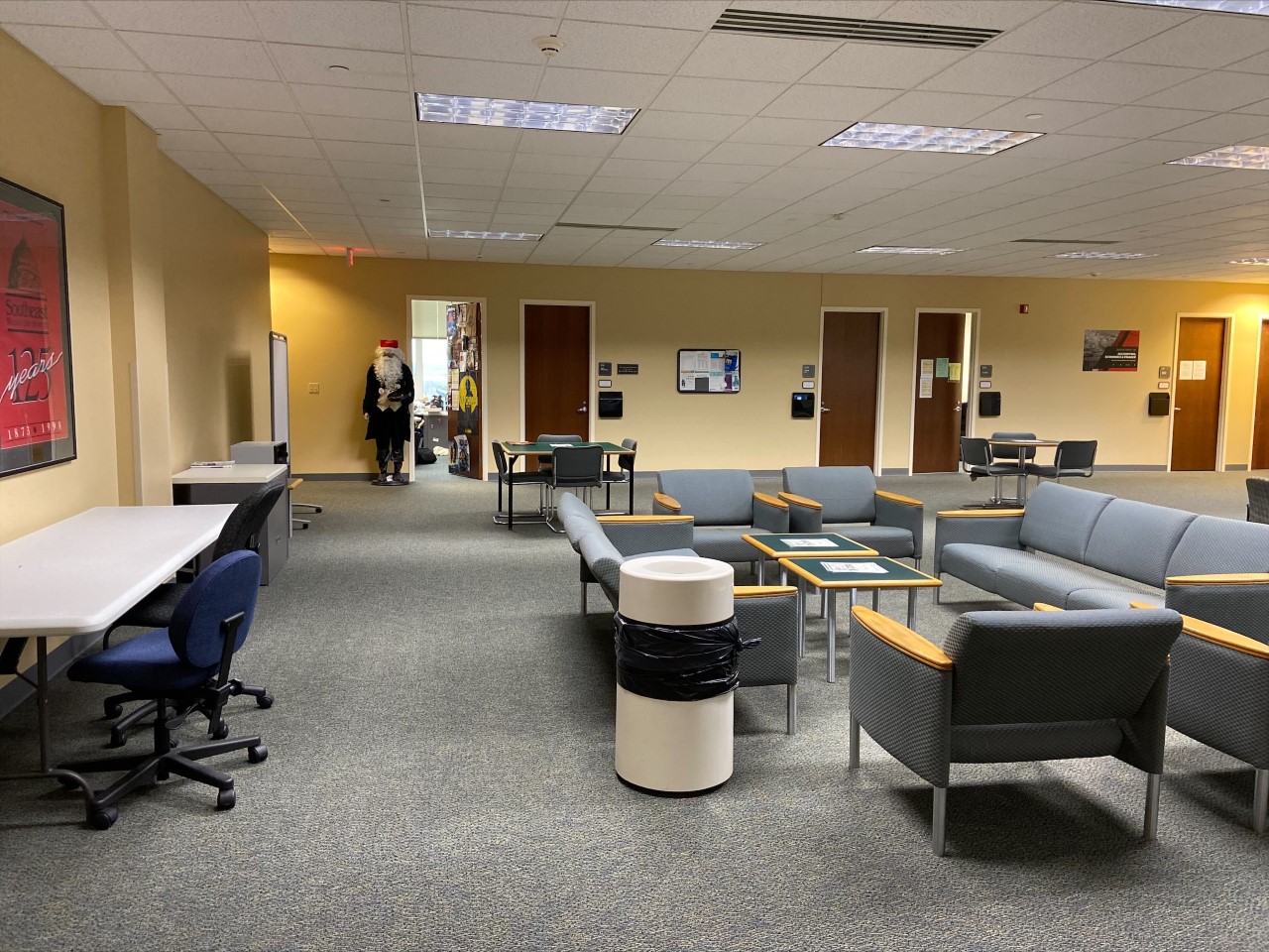 The Dempster lounge area.