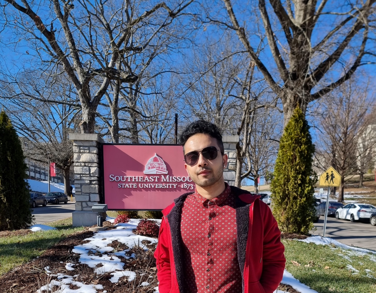 Hemant Upadhyay, MS in Cybersecurity student at Southeast Missouri State University.