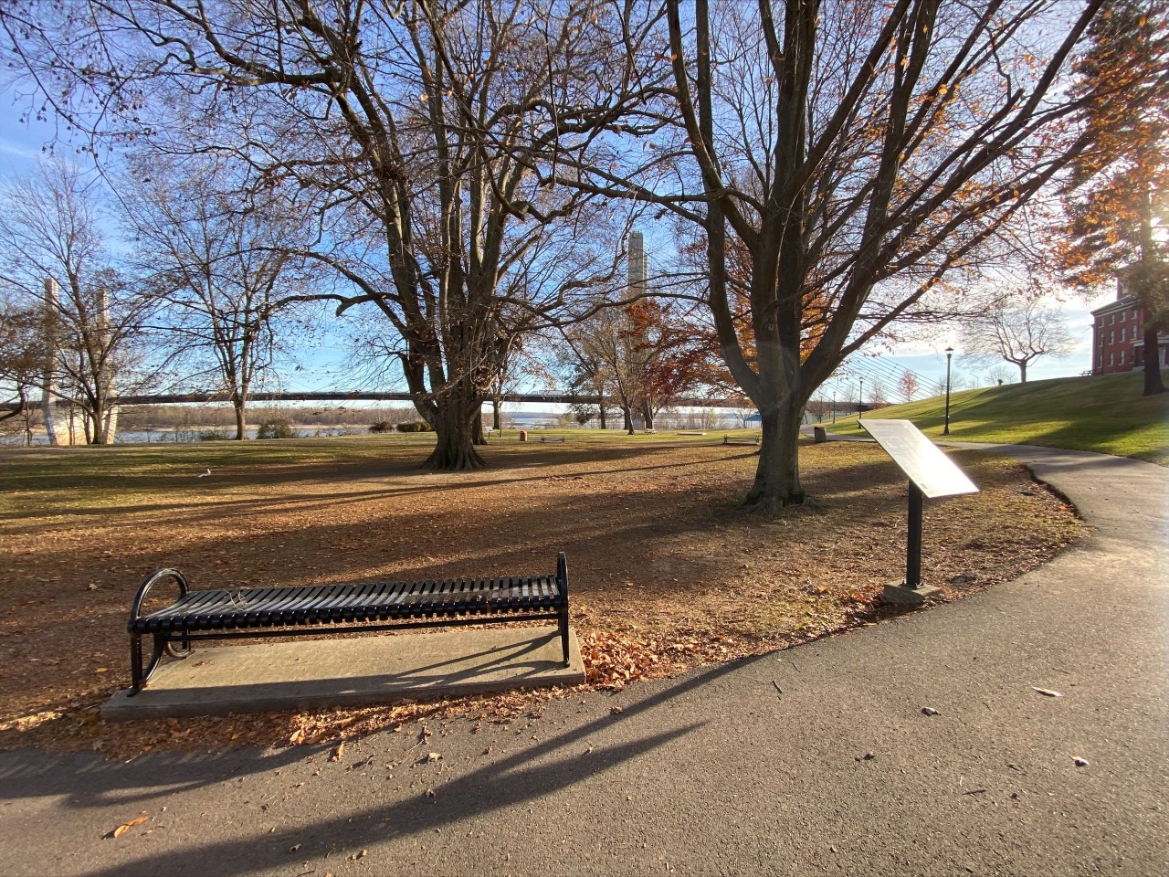 The River Campus backyard.