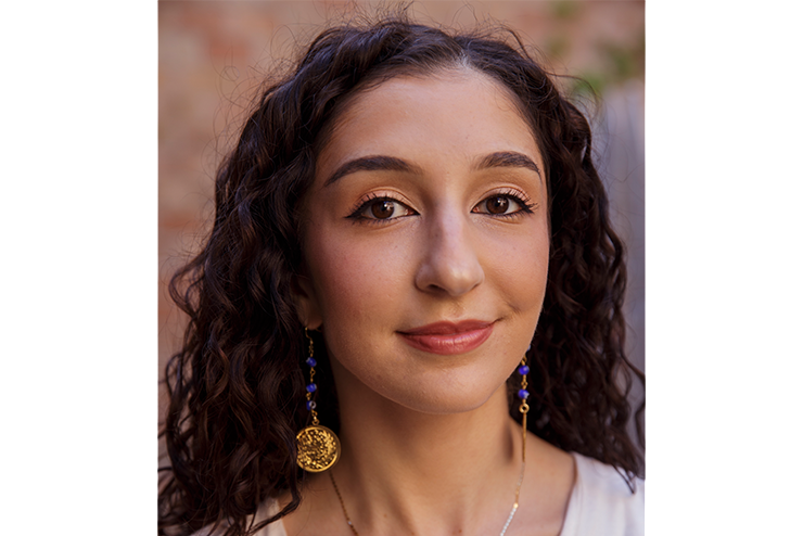 Headshot of Playwright Mehrnaz Tiv