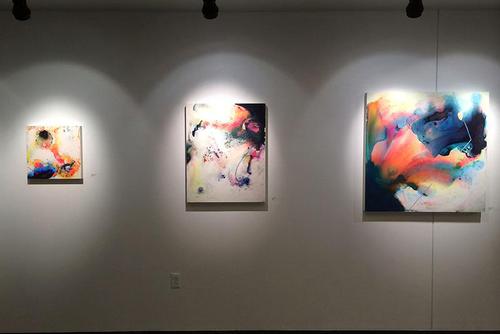 Artwork seen in the River Campus Gallery at Southeast Missouri State University.