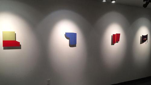 Artwork seen in the River Campus Gallery at Southeast Missouri State University.