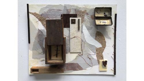 Artwork titled “Seen, Sewn, Unseen” by Joni Hand. 