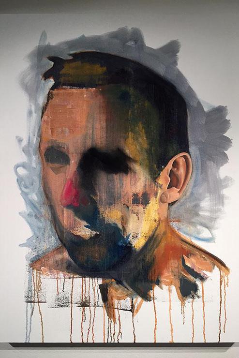 Artwork seen in the River Campus Gallery at Southeast Missouri State University.