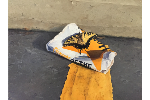 Artwork titled “Alighted Enlightenment” by Joshua Newth. 