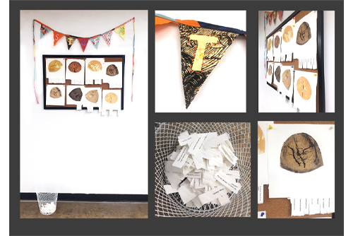 Artwork titled “Autofill” by Hannah March Sanders. 