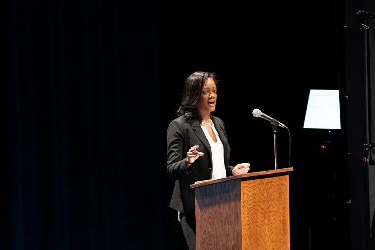 The Annual Michael Davis lecture at SEMO in Rose theatre at Grauel