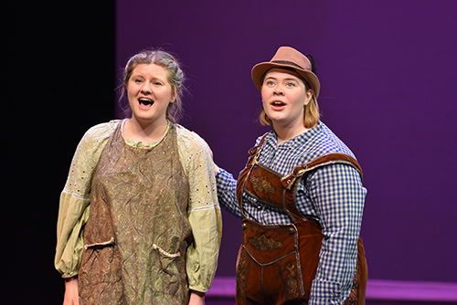  Students perform for Opera Theatre at SEMO.  