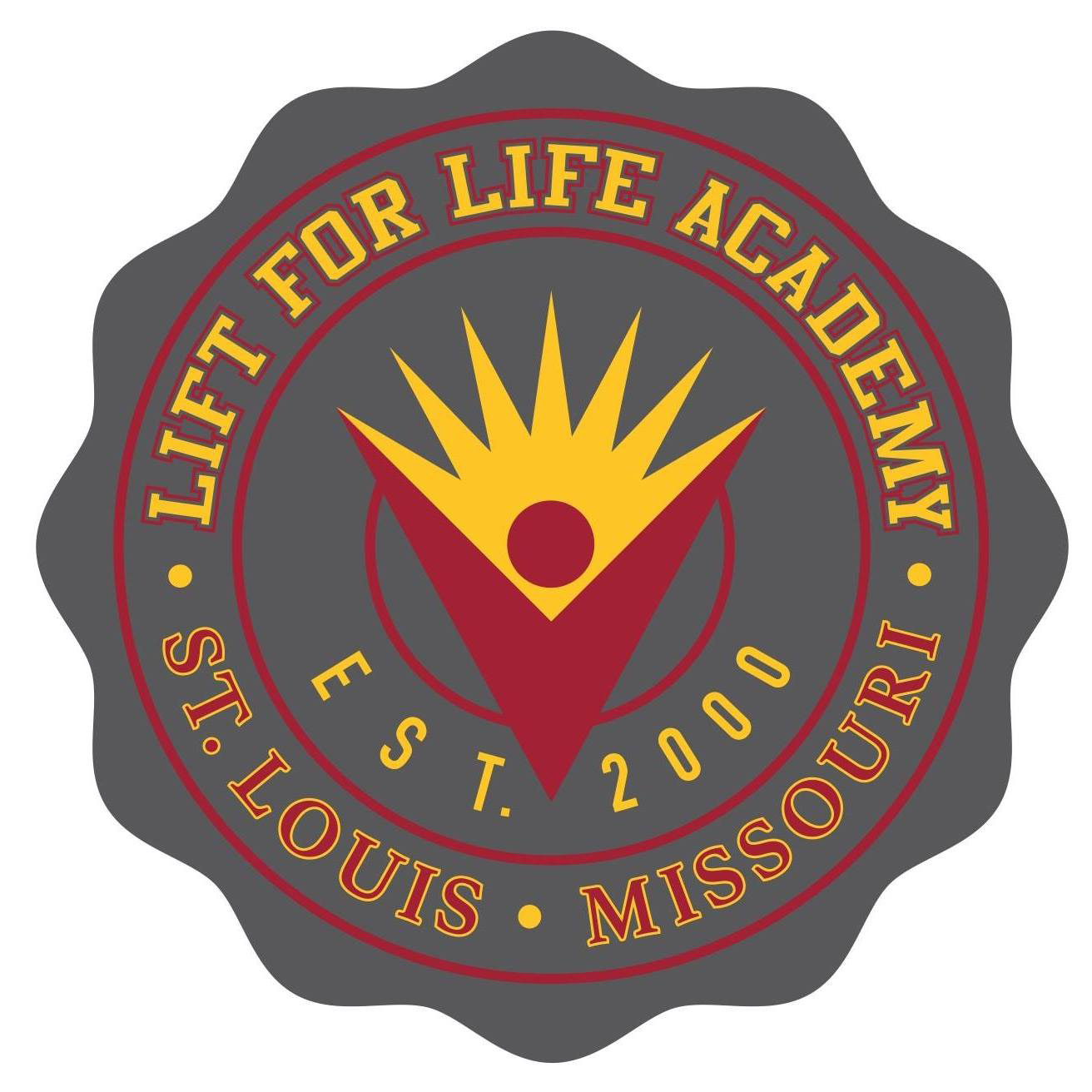 Logo for Lift for Life Academy: St. Louis, Missouri Est. 2000