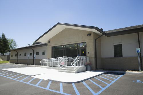The Center for Speech and Hearing building located on the main campus.