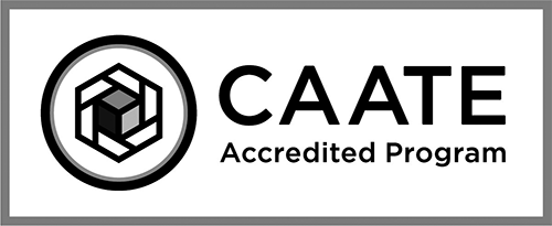Logo link to caate website
