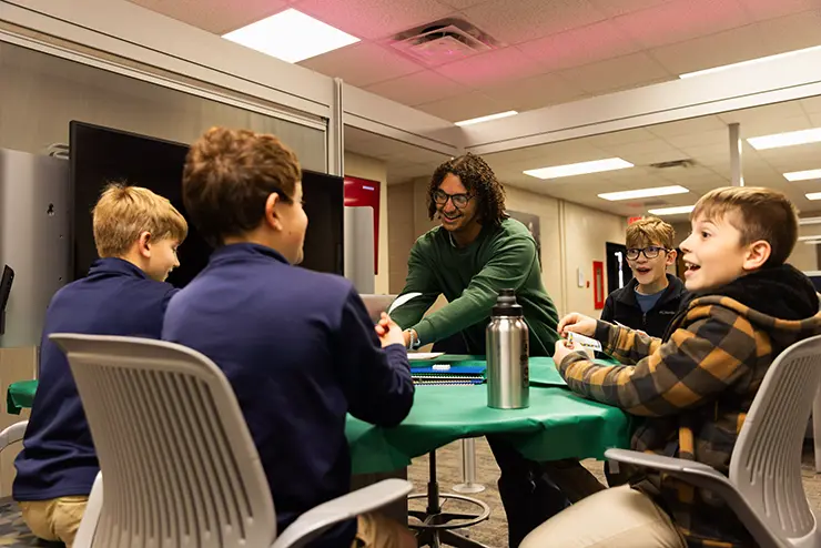 a human development and family science major leads a project with a group of boys at semo a top Missouri school for experiential learning