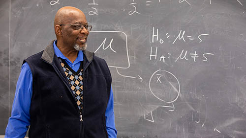 a semo math instructor teaches a modern algebra class for math students