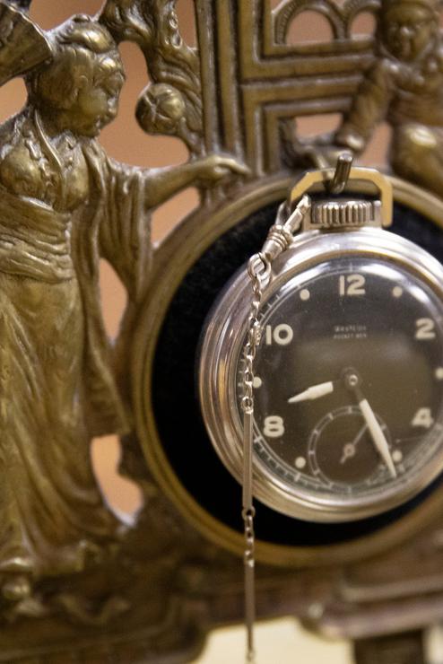 A pocket watch from The Brodsky Collection. 