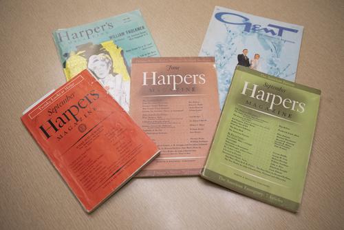Antique magazines from The Jane Haynes Collection.