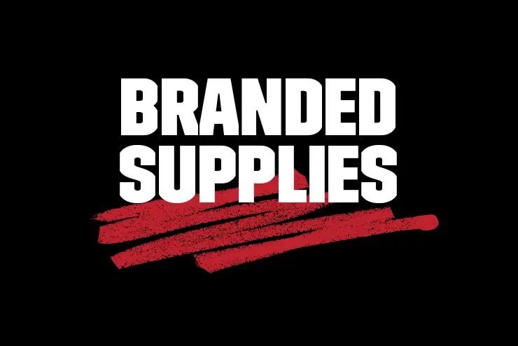black background with white text stating DIY Branded Templates 