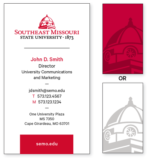 example of a vertical business card template