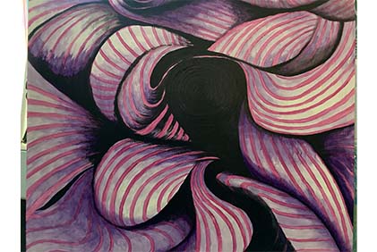 Image of a painting by Southeast student artist Vickie Bollinger.