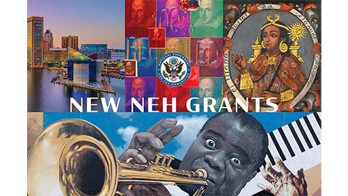 Graphic of NEH grants.
