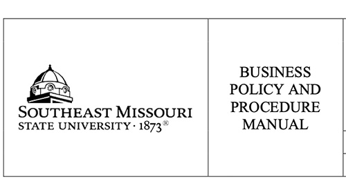 Image of graphic for Southeast's Business Policy and Procedure Manual.