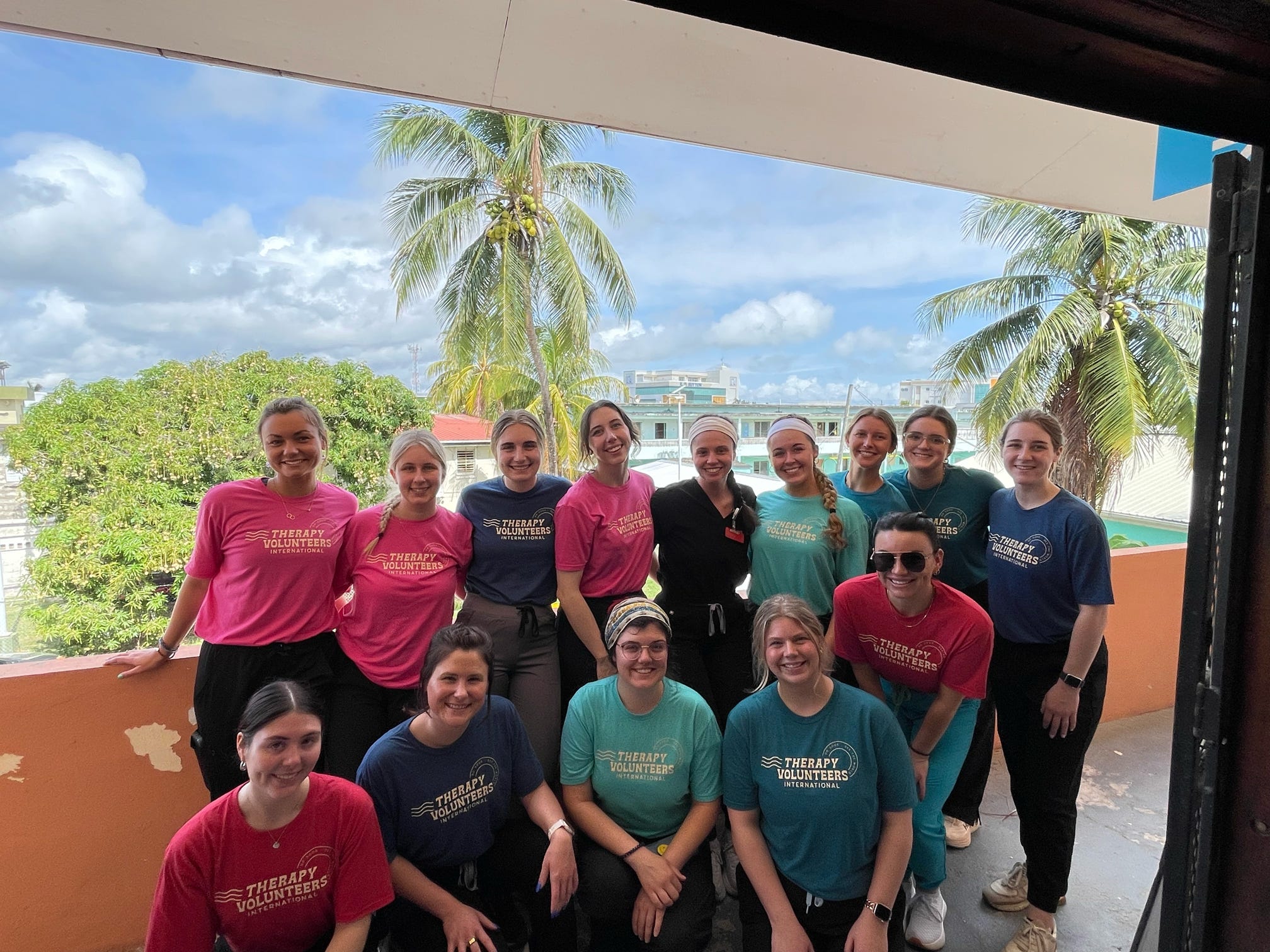SEMO communication disorders students on their study abroad trip in Belize.