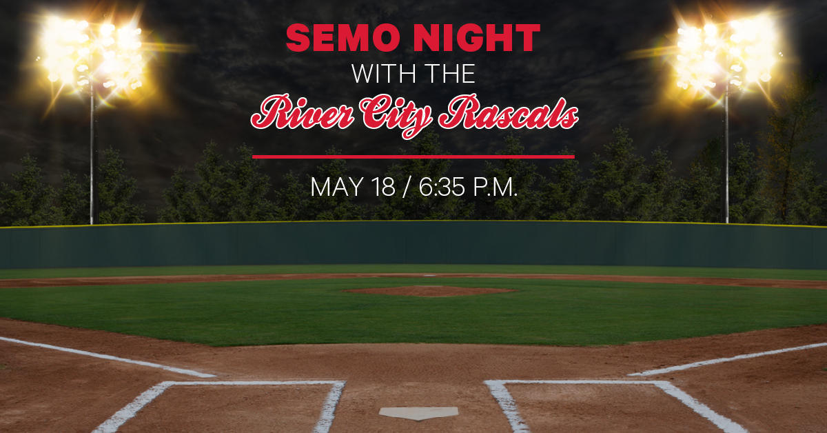 SEMO Night with River City Rascals Slated for May 18