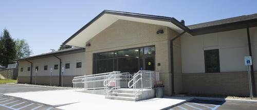 The Center for Speech and Hearing building at Southeast.