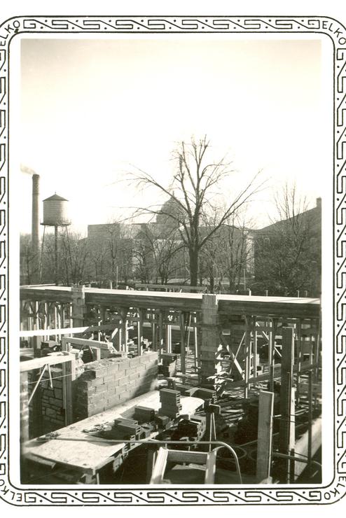 Cheney being constructed