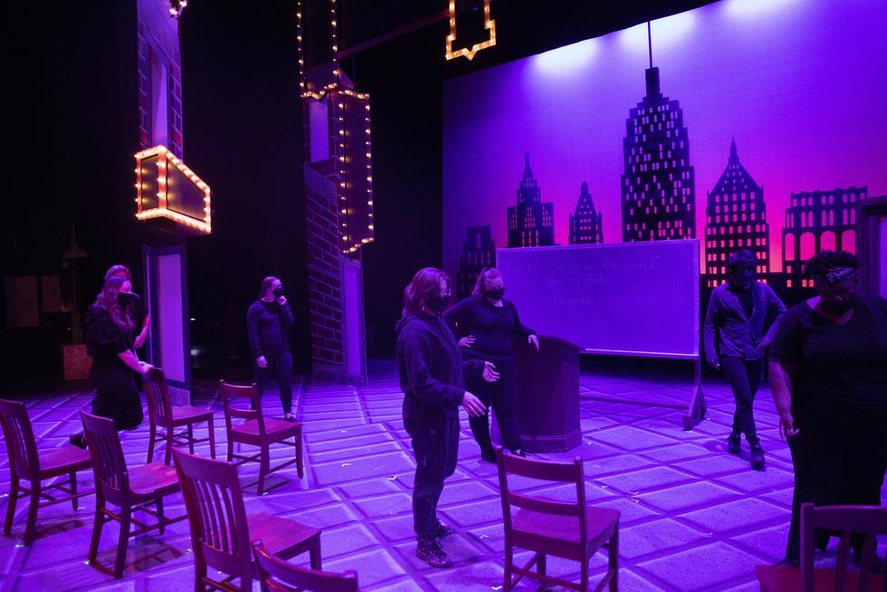 Behind the Scenes Guys and Dolls SEMO