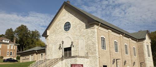 Exterior of the Newman Center