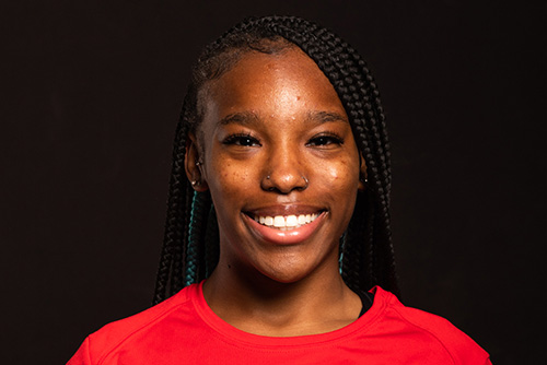 Breanna Miles smiling