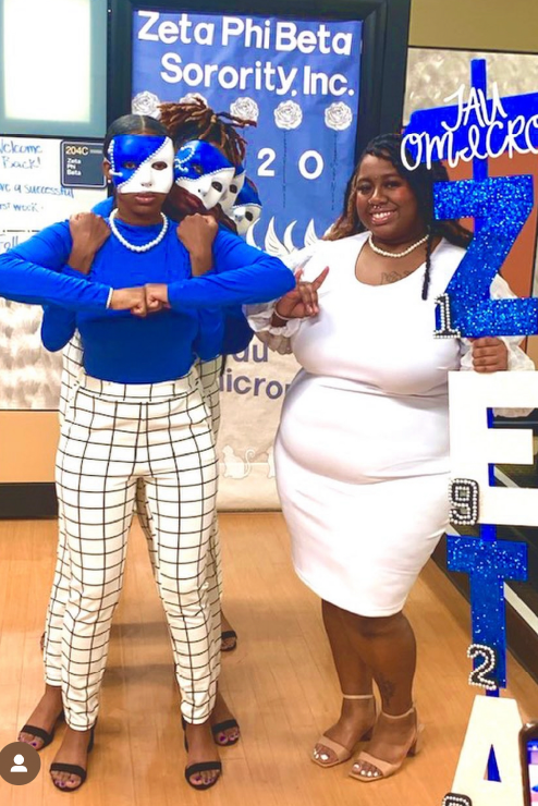 Zetas get initiated at SEMO.