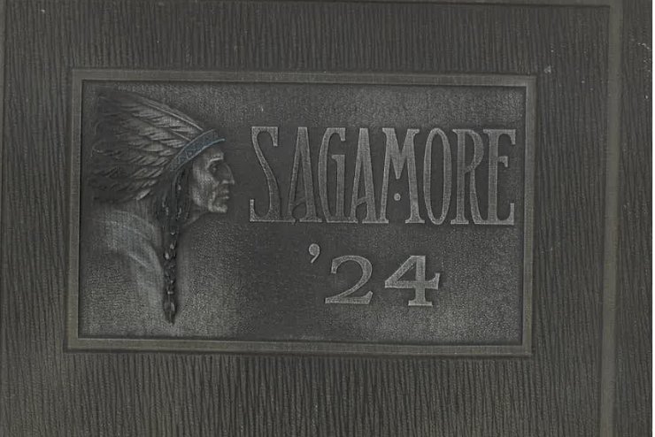 The front of the Sagamore features a Native American chief illustration.