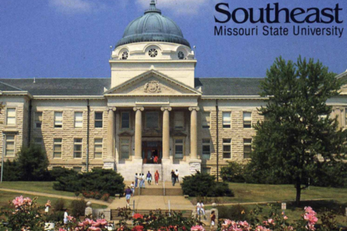 A vintage photo of Academic Hall.