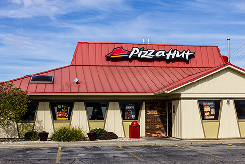 A Pizza Hut store