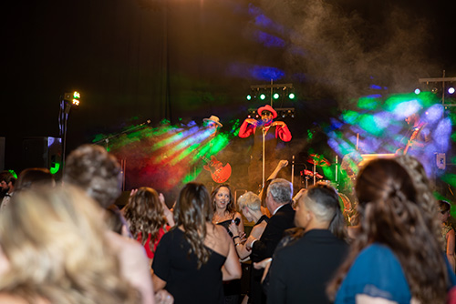 Everyone at the 150 Ball was on the dance floor thanks to the amazing band